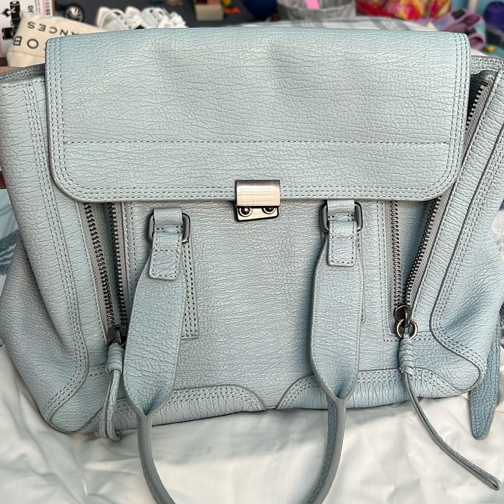 3.1 Phillip Lim Medium Pashli Satchel in Baby Blue